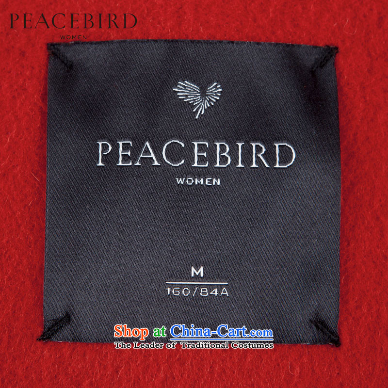 [ New shining peacebird Women's Health 2015 winter clothing new products for long suit coats A4AA54525 GREEN S PEACEBIRD shopping on the Internet has been pressed.