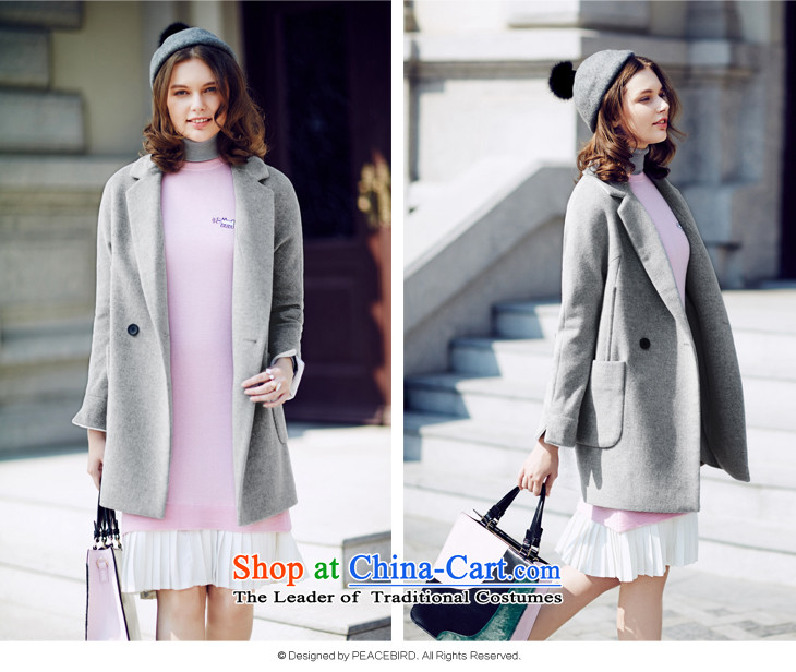 The elections on 26 November new products as women peacebird 2015 winter clothing new products even turning cuff A4AA54527 GRAY M coat? Picture, prices, brand platters! The elections are supplied in the national character of distribution, so action, buy now enjoy more preferential! As soon as possible.