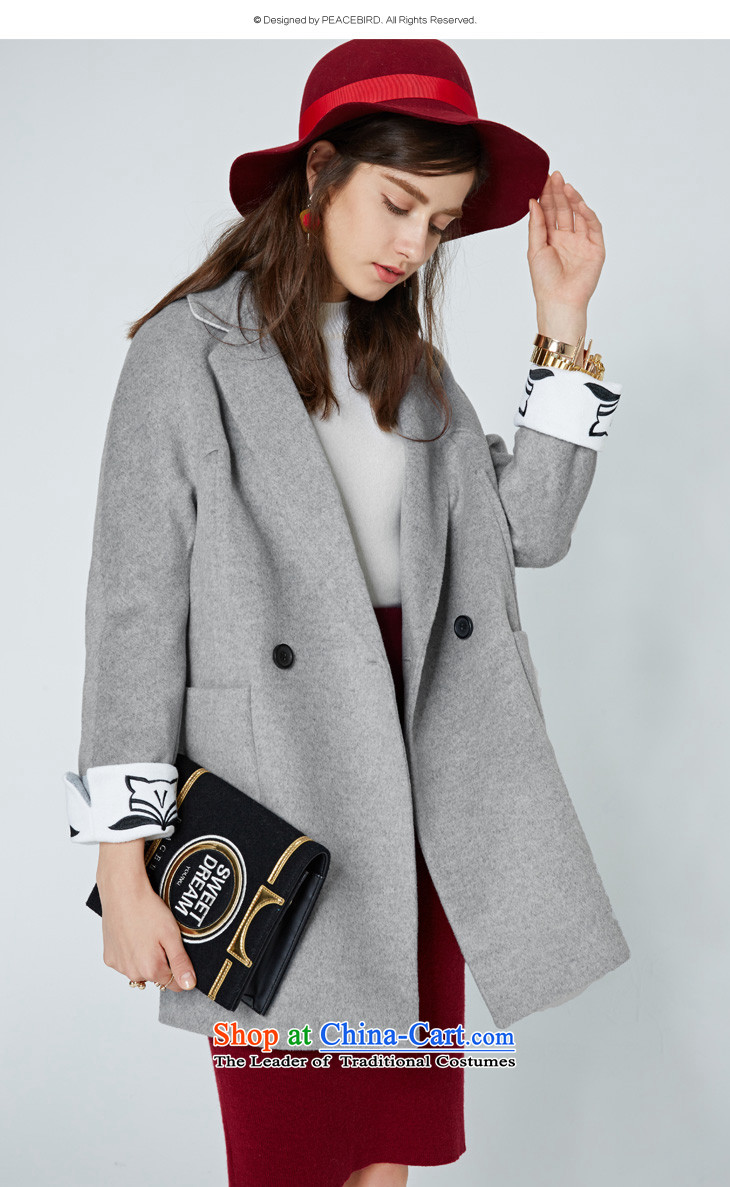 The elections on 26 November new products as women peacebird 2015 winter clothing new products even turning cuff A4AA54527 GRAY M coat? Picture, prices, brand platters! The elections are supplied in the national character of distribution, so action, buy now enjoy more preferential! As soon as possible.