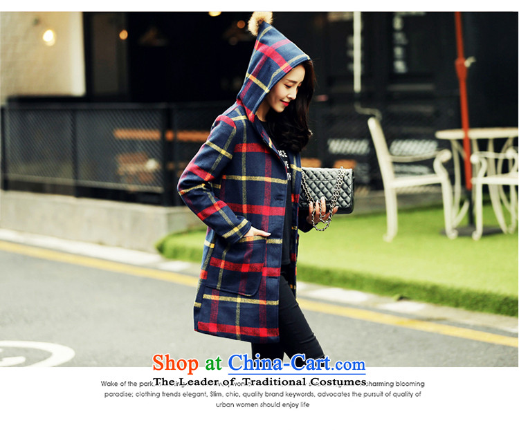 Wooden Geun-hye in long cap grid gross? jacket 769 Orange green grid L/165(88a) picture, prices, brand platters! The elections are supplied in the national character of distribution, so action, buy now enjoy more preferential! As soon as possible.