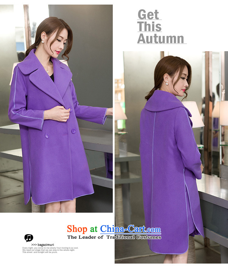The YOYO optimization with 2015 winter clothing stylish lapel side of the wristband coats jacket V1837 gross? purple XL Photo, prices, brand platters! The elections are supplied in the national character of distribution, so action, buy now enjoy more preferential! As soon as possible.
