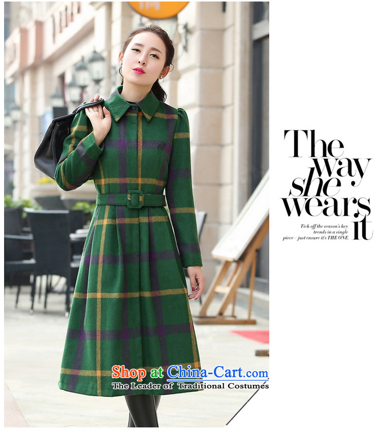Mikai wardrobe 2015 autumn and winter New Sau San video thin temperament long-sleeved thick box long coats gross? M pictures, price gray, brand platters! The elections are supplied in the national character of distribution, so action, buy now enjoy more preferential! As soon as possible.