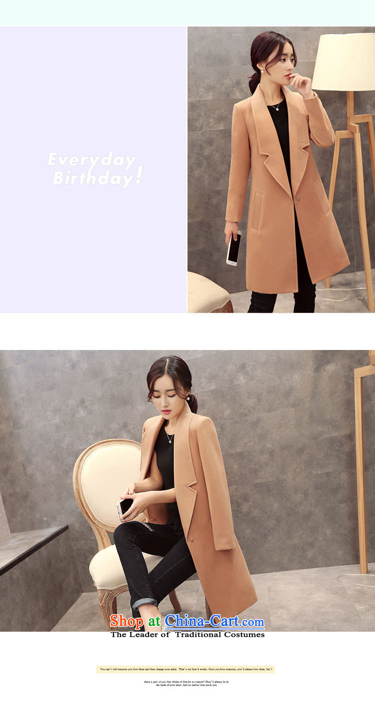 Lozet 2015 autumn and winter new women's stylish Korean temperament lapel in Sau San long double-side Gross Gross Jacket coat?? a red plus cotton XL Photo, prices, brand platters! The elections are supplied in the national character of distribution, so action, buy now enjoy more preferential! As soon as possible.