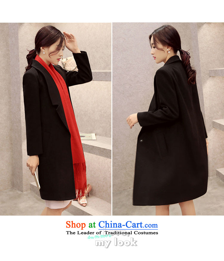 Lozet 2015 autumn and winter new women's stylish Korean temperament lapel in Sau San long double-side Gross Gross Jacket coat?? a red plus cotton XL Photo, prices, brand platters! The elections are supplied in the national character of distribution, so action, buy now enjoy more preferential! As soon as possible.