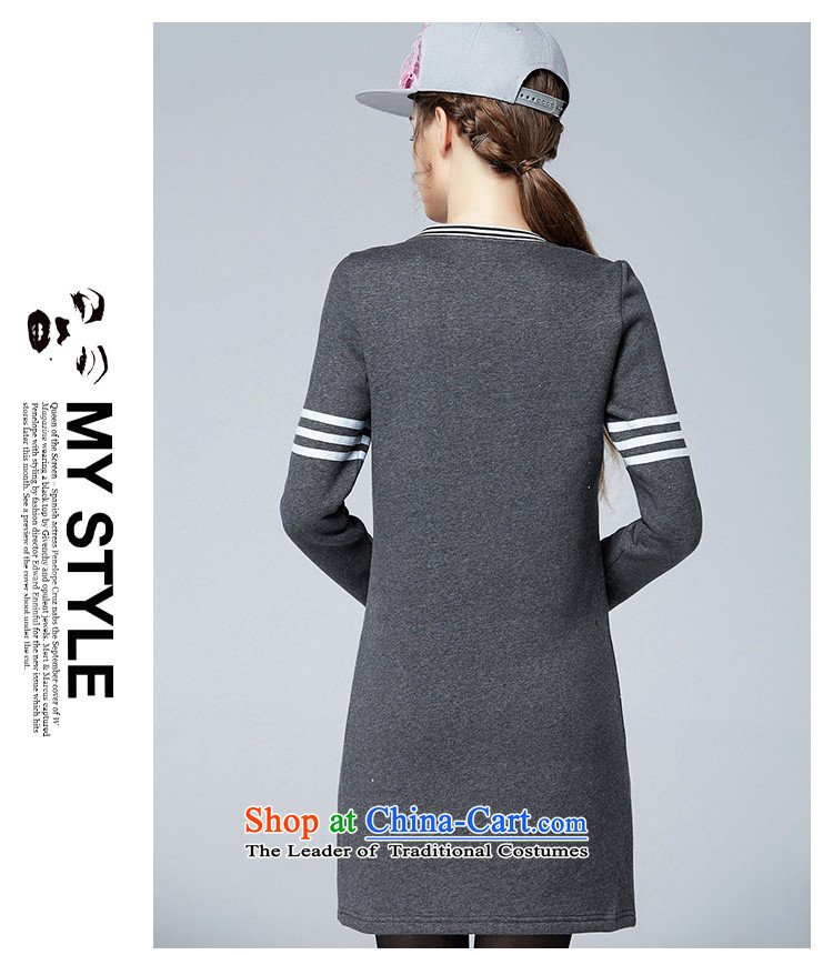 Elizabeth 2015 ultra high discipline code women for winter new stylish mm thick plus lint-free long-sleeved knitting forming the thick dresses SN1656- thin gray 4XL video picture, prices, brand platters! The elections are supplied in the national character of distribution, so action, buy now enjoy more preferential! As soon as possible.