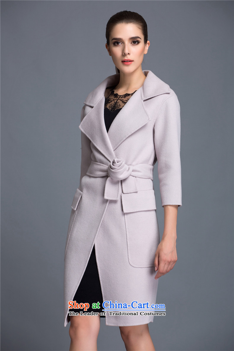 Hengyuan Cheung women wool double-side COAT 2015 autumn and winter new Korean version of the fleece jacket is long dark gray M. picture, prices, brand platters! The elections are supplied in the national character of distribution, so action, buy now enjoy more preferential! As soon as possible.