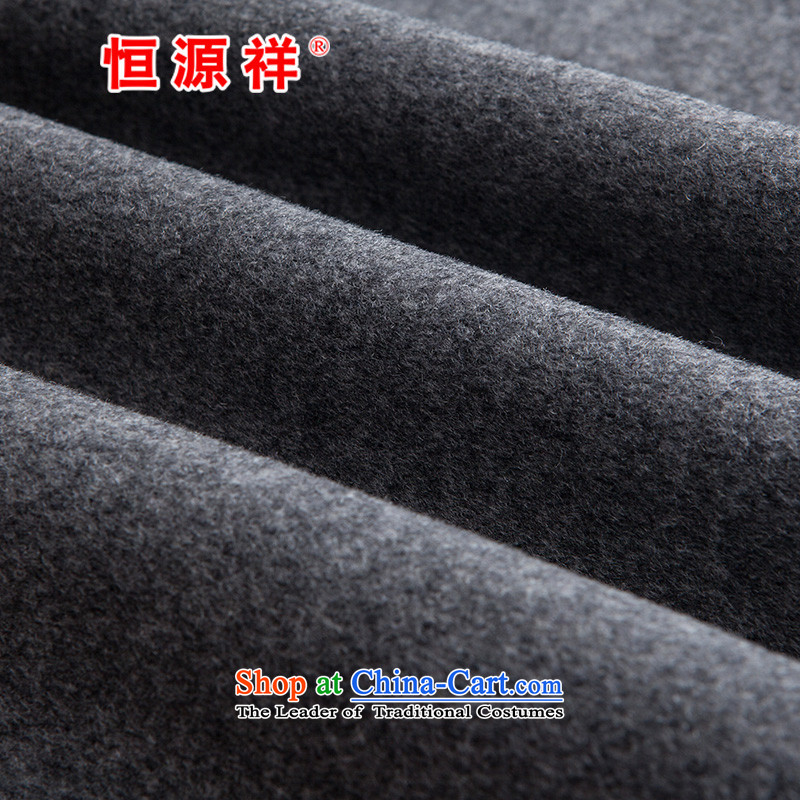 Hengyuan Cheung Women 100% Pure Wool double-side COAT 2015 autumn and winter Ms. New Version won long gross gray jacket? M. Hengyuan Cheung shopping on the Internet has been pressed.