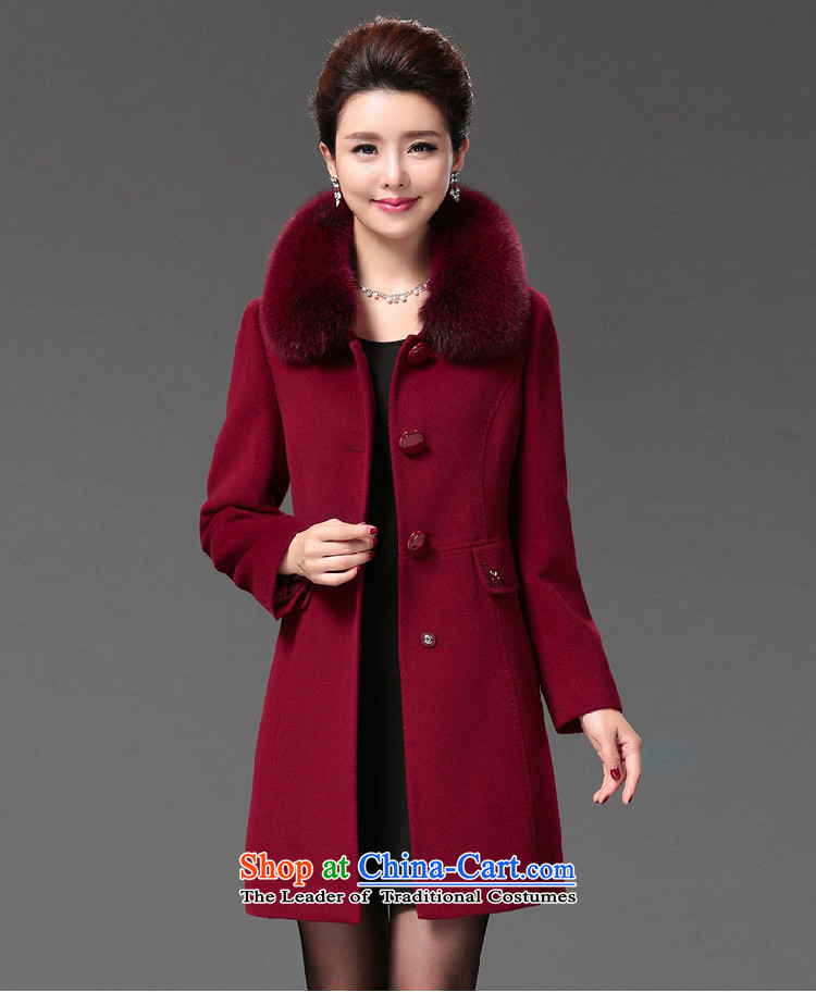 In accordance with the largest number of star women for winter coats of older gross? mother woolen coats that long coat female 035 Red 4XL Photo, prices, brand platters! The elections are supplied in the national character of distribution, so action, buy now enjoy more preferential! As soon as possible.
