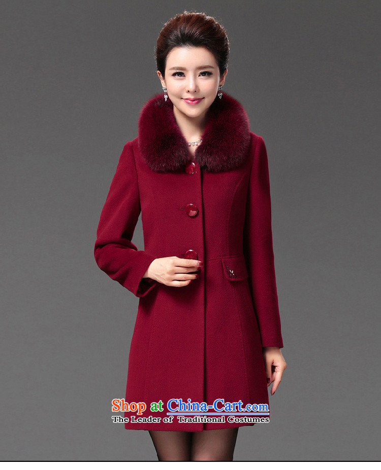 In accordance with the largest number of star women for winter coats of older gross? mother woolen coats that long coat female 035 Red 4XL Photo, prices, brand platters! The elections are supplied in the national character of distribution, so action, buy now enjoy more preferential! As soon as possible.