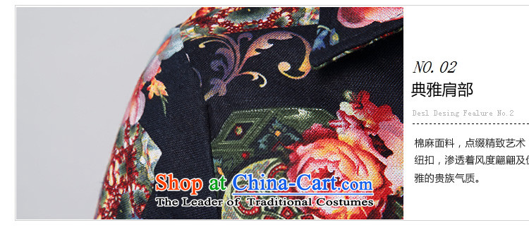 According to the Italian shirts Xin Yi Girls 2015 autumn and winter new stamp in the retro long for women cotton linen cotton shirt Y422 thickened the blue M picture, prices, brand platters! The elections are supplied in the national character of distribution, so action, buy now enjoy more preferential! As soon as possible.