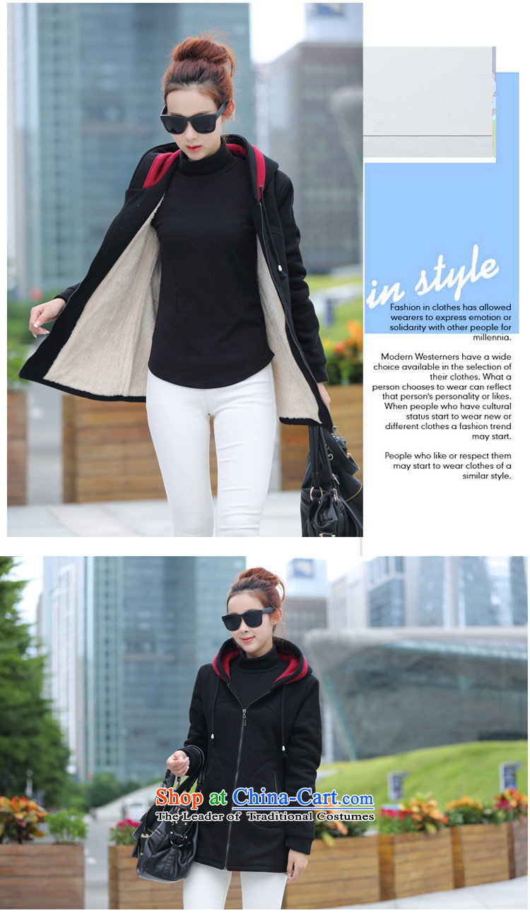 Morning to 2015 autumn and winter new Korean version of large numbers of female add extra thick inner pot gross wool sweater knocked color spell followed in long warm jacket cardigan dark green 4XL RECOMMENDATIONS 150 - 160131 catty picture, prices, brand platters! The elections are supplied in the national character of distribution, so action, buy now enjoy more preferential! As soon as possible.