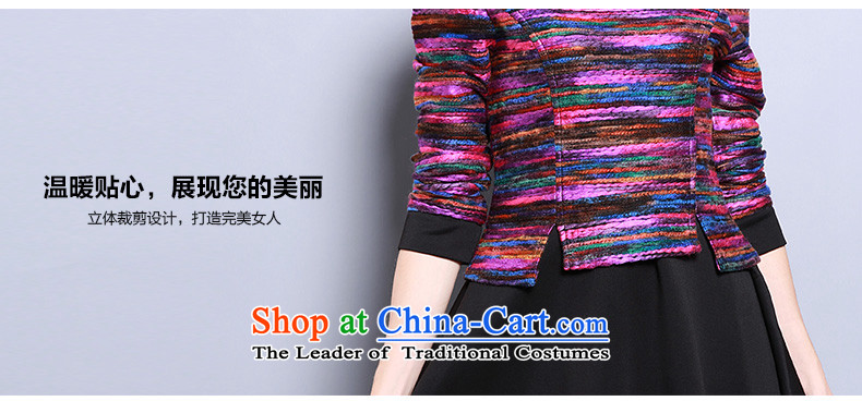Luo Shani flower code women for winter thick sister to intensify the graphics thin long-sleeved stitching thick mm dresses 13,300 Red 4XL Photo, prices, brand platters! The elections are supplied in the national character of distribution, so action, buy now enjoy more preferential! As soon as possible.