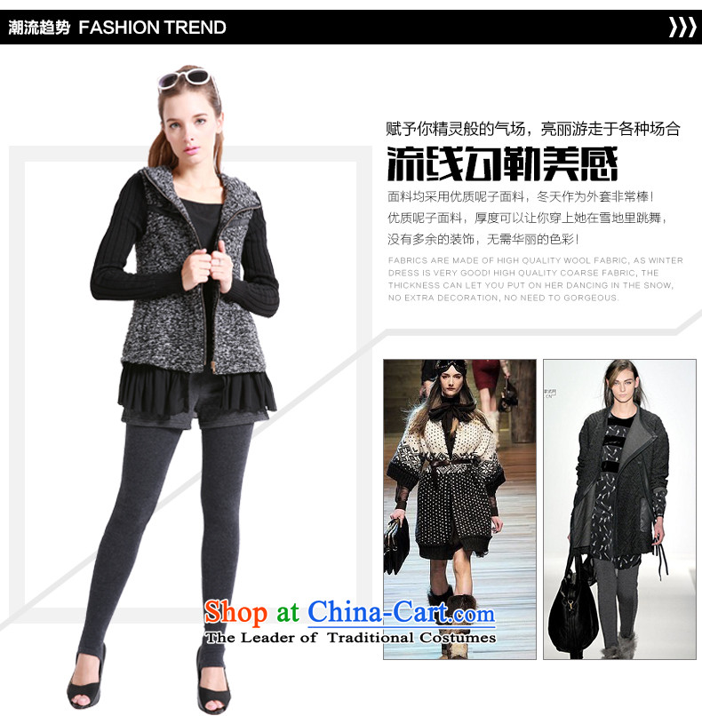 Luo Shani Flower Code women's gross? mm thick winter jackets to increase video thin thick a wool coat female thick gray 4XL- 13304 sister pre-sale within 3 days of the Shipment Picture, prices, brand platters! The elections are supplied in the national character of distribution, so action, buy now enjoy more preferential! As soon as possible.