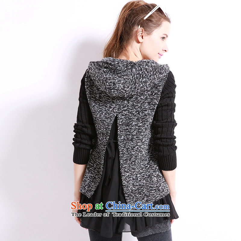 Luo Shani Flower Code women's gross? mm thick winter jackets to increase video thin thick a wool coat female thick gray 4XL- 13304 sister pre-sale within 3 days of the shipment, Shani Flower (D'oro) sogni shopping on the Internet has been pressed.
