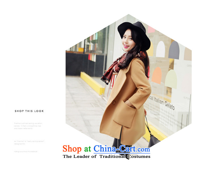 Pure color in the long red cloak lapel? XL Photo, prices, brand platters! The elections are supplied in the national character of distribution, so action, buy now enjoy more preferential! As soon as possible.