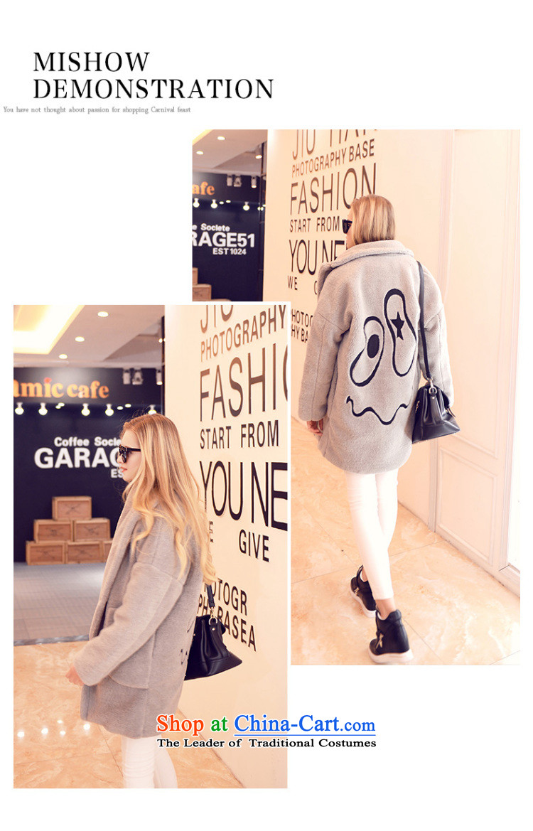 Use Show 2015 winter clothing new product version won a solid color coats that long, long-sleeved jacket is relaxd temperament female m White are code pictures, prices, brand platters! The elections are supplied in the national character of distribution, so action, buy now enjoy more preferential! As soon as possible.