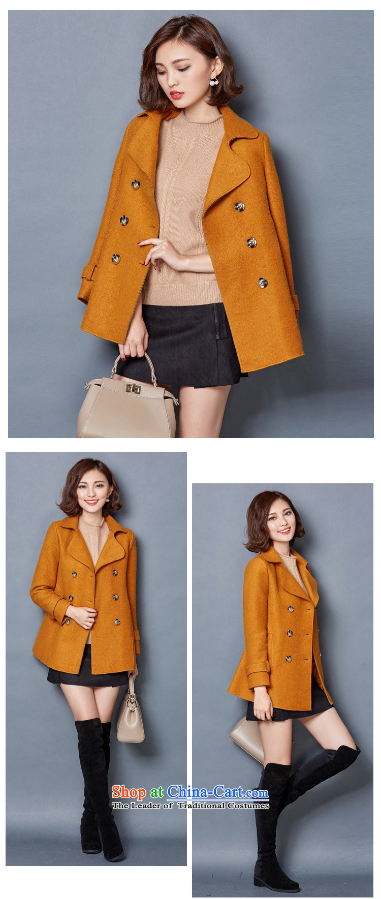 2015 Autumn and winter Zz&ff new stylish decorated Korean girl who video thin thick hair? overcoat 1586 - L picture, prices, brand platters! The elections are supplied in the national character of distribution, so action, buy now enjoy more preferential! As soon as possible.