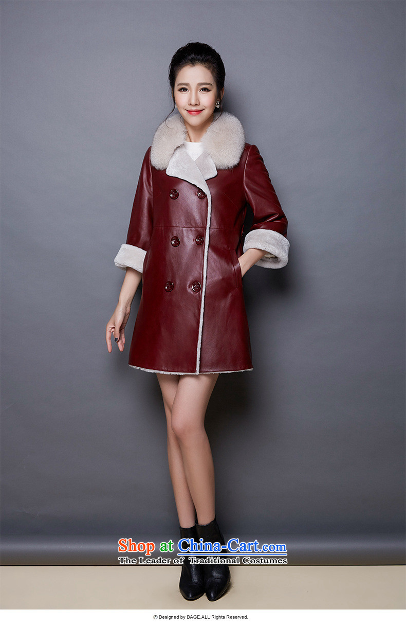 Mineau Xuan by 2015 winter long jacket coat fur grass lamb  K881 black L picture, prices, brand platters! The elections are supplied in the national character of distribution, so action, buy now enjoy more preferential! As soon as possible.