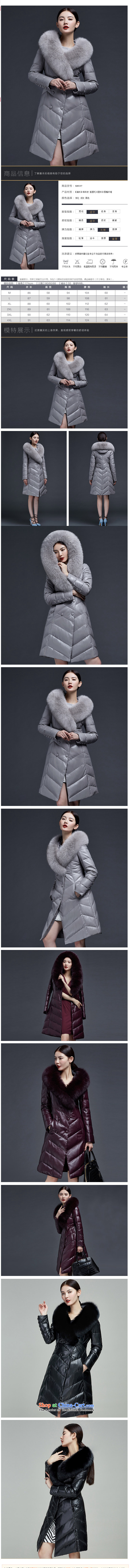 Mineau Xuan by 2015 winter in new long down jacket K882 light gray XXXL picture, prices, brand platters! The elections are supplied in the national character of distribution, so action, buy now enjoy more preferential! As soon as possible.