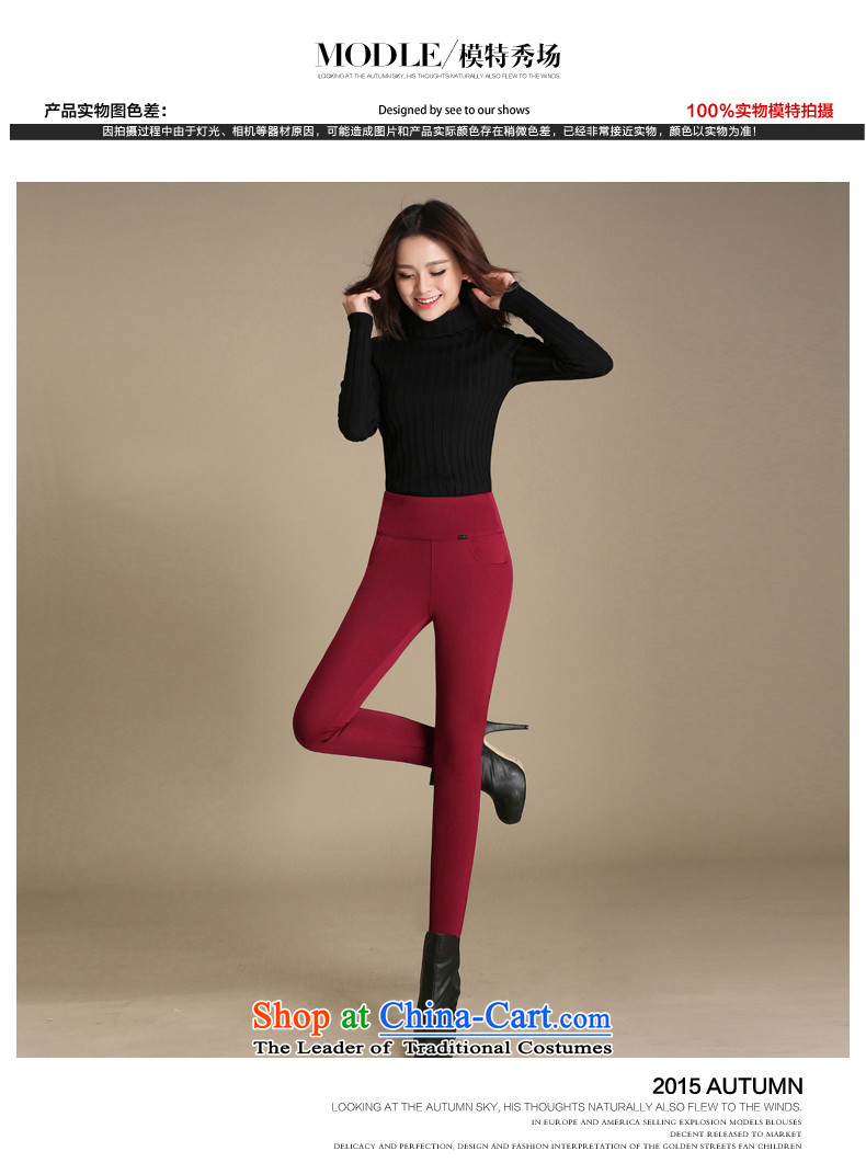 The officials of the fuseau larger ladies pants plus large-thick wool pants four face high Waist Trousers, forming the pop-gold lint-free warm black trousers 4XL 160-180 catty picture, prices, brand platters! The elections are supplied in the national character of distribution, so action, buy now enjoy more preferential! As soon as possible.
