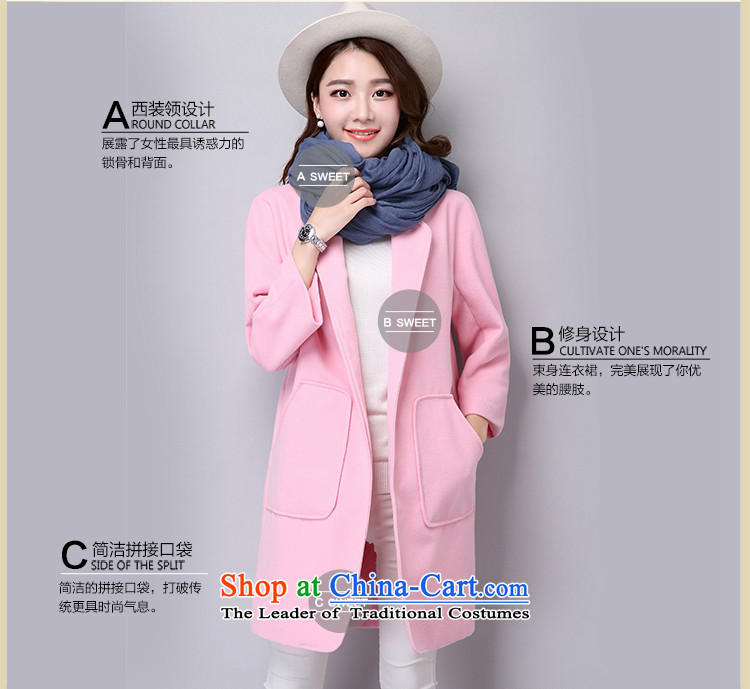 2015 Autumn and winter new yimansi gross coats Korean? 