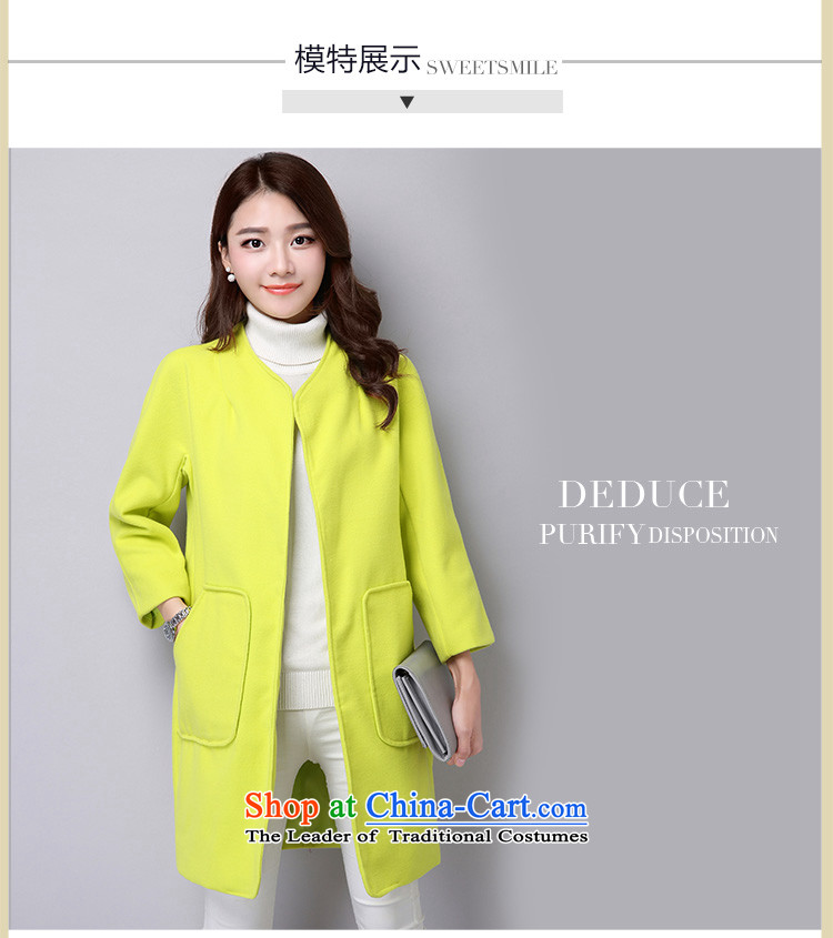 2015 Autumn and winter new yimansi gross coats Korean? 