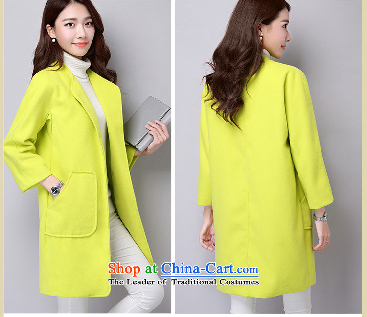 2015 Autumn and winter new yimansi gross coats Korean? 