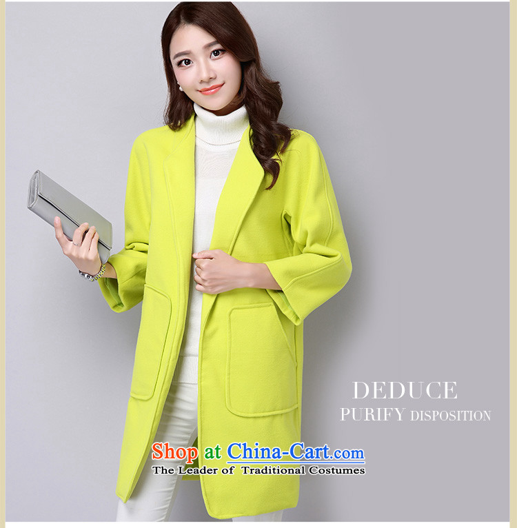 2015 Autumn and winter new yimansi gross coats Korean? 