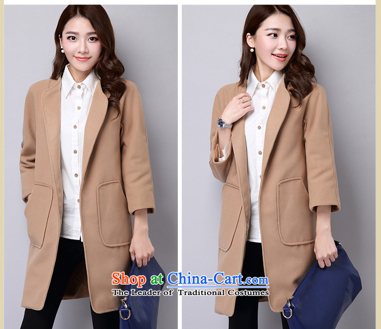 2015 Autumn and winter new yimansi gross coats Korean? 