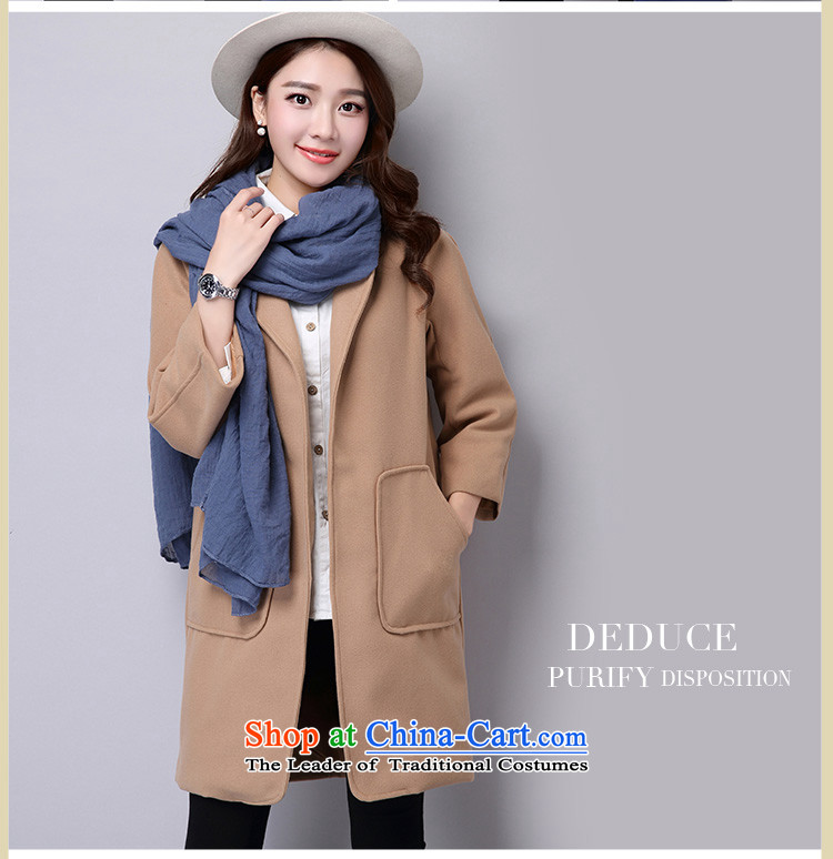 2015 Autumn and winter new yimansi gross coats Korean? 