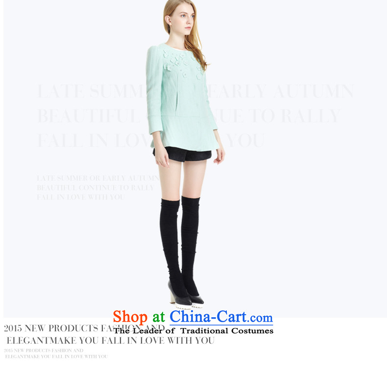 Claudia Mann slavery flagship store 2015 winter in Europe and the women's long coats and stylish look of Sau San Mao jacket female MD4GB305? Green M picture, prices, brand platters! The elections are supplied in the national character of distribution, so action, buy now enjoy more preferential! As soon as possible.