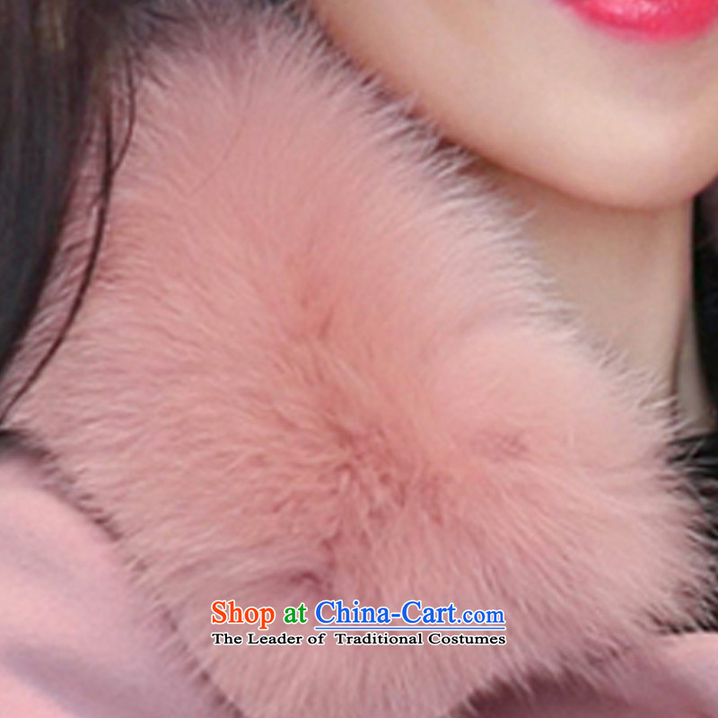Pierce Carleen 2015 winter new warm jacket coat female 930 gross? pink M Pierce Carin (PIERCE KARIN) , , , shopping on the Internet