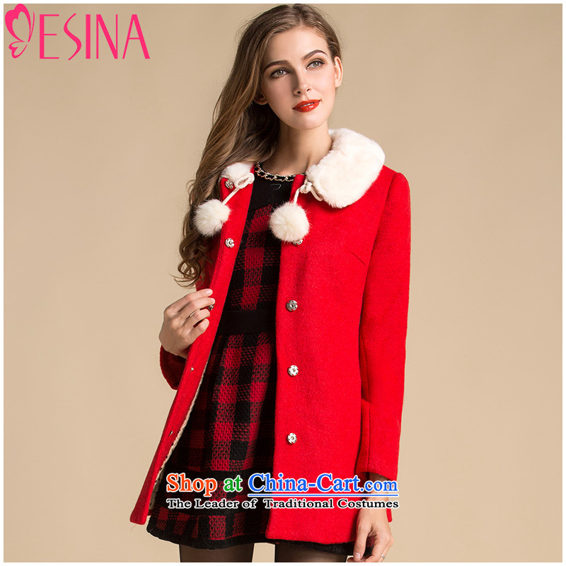 Hundreds of xin 2015 winter clothes for Gross Gross? female Korean coats single row detained for long jacket, thick Korean women's thin video   RED XL, hundreds of Xin , , , shopping on the Internet