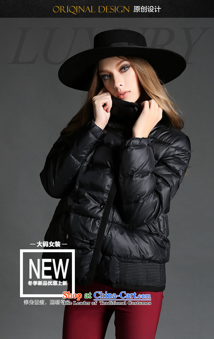 2015 winter clothing western new products new thick sister thick xl female jackets, cotton short cotton coat thick mm thick person video thin to Sau San cotton jacket black 5xl picture, prices, brand platters! The elections are supplied in the national character of distribution, so action, buy now enjoy more preferential! As soon as possible.