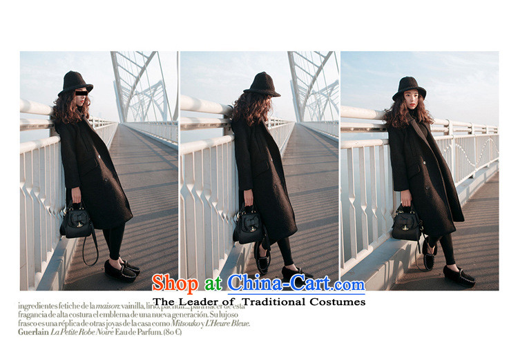 The population of autumn and winter 2015 Lin New Western gross jacket female wool?? coats that long, thick black jacket S pictures relaxd, prices, brand platters! The elections are supplied in the national character of distribution, so action, buy now enjoy more preferential! As soon as possible.