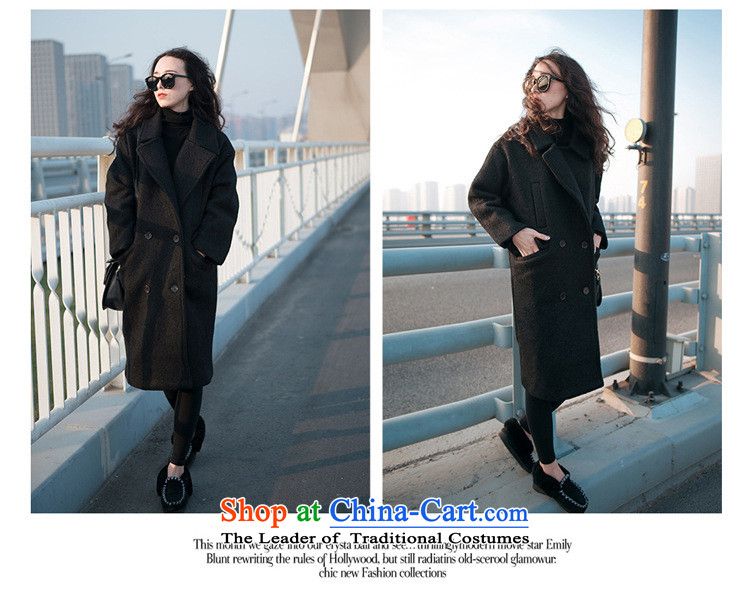 The population of autumn and winter 2015 Lin New Western gross jacket female wool?? coats that long, thick black jacket S pictures relaxd, prices, brand platters! The elections are supplied in the national character of distribution, so action, buy now enjoy more preferential! As soon as possible.
