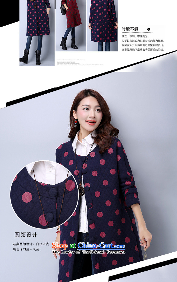 Kam Fox Ella 2015 winter clothing new larger female clamp cotton knit shirts windbreaker coats that long stamp leisure plus cotton jacket WT29 wine red M picture, prices, brand platters! The elections are supplied in the national character of distribution, so action, buy now enjoy more preferential! As soon as possible.