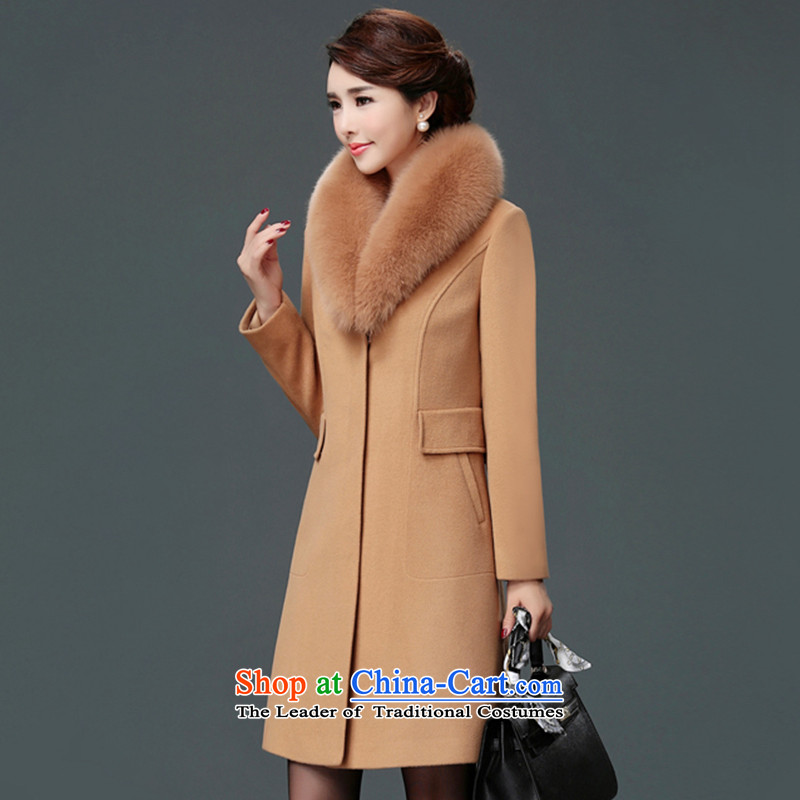 Scented Winter 2015 new aristocratic wind emulation Fox for Gross Gross V1840 jacket coat? and color , L, scented (PIAOXIANG) , , , shopping on the Internet