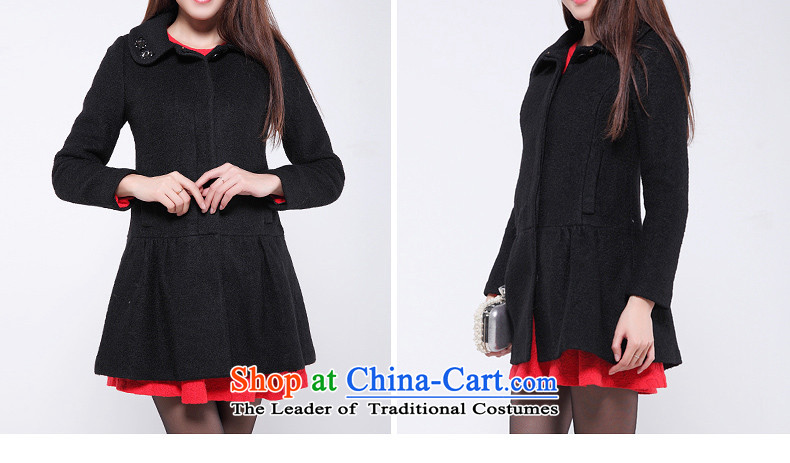 Flower to 2015 winter clothing new Korean sweet temperament petticoats wool coat female autumn and winter? 30DD71227 LEMONADE WONG L picture, prices, brand platters! The elections are supplied in the national character of distribution, so action, buy now enjoy more preferential! As soon as possible.