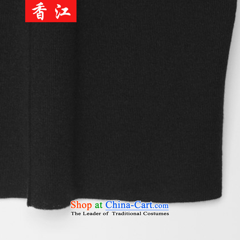Xiang Jiang 2015 large female autumn and winter new to increase the burden of Knitted Shirt sweater 200 thick sister dresses long shirts, forming the Netherlands picture color large code causing 546.5 5XL, Xiangjiang , , , shopping on the Internet
