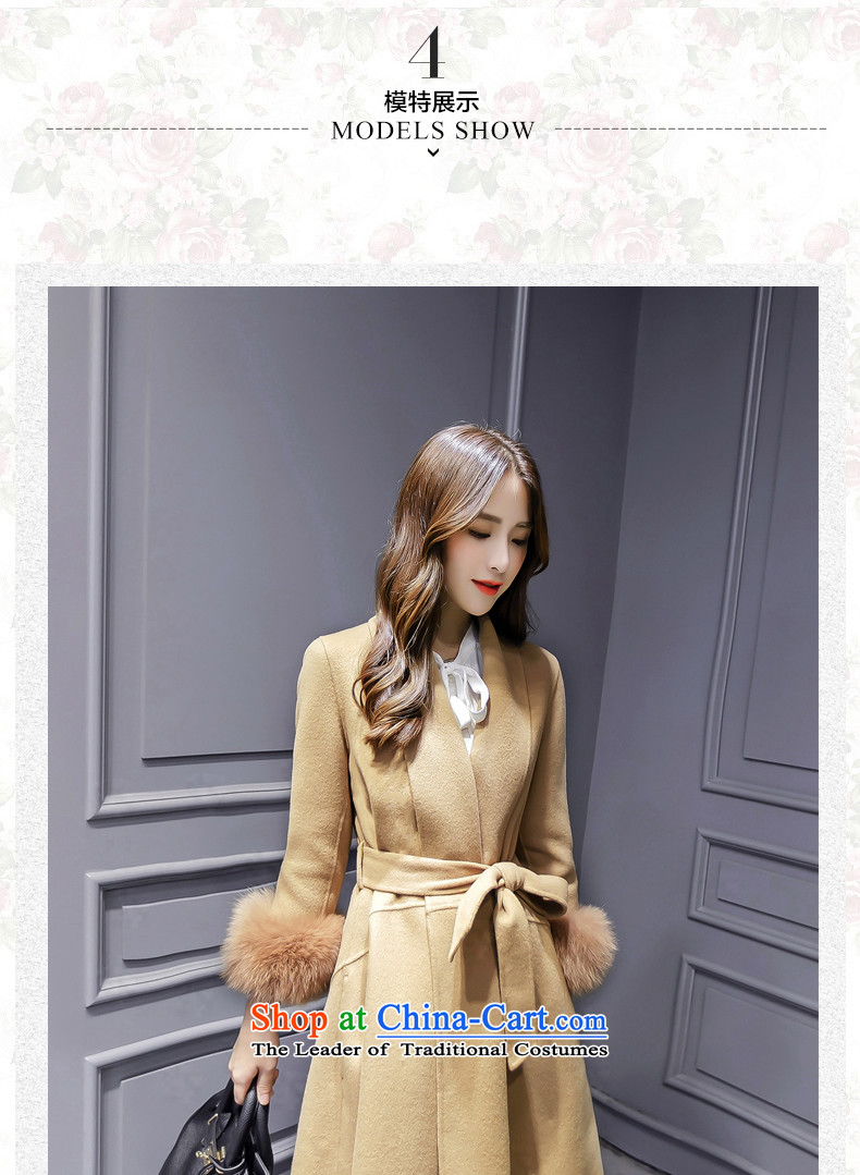 Yi Shu 2015 m of the new Korean female autumn and winter and color Foutune of wool coat girl in long?)? jacket 1179 Sau San Mao rouge toner S picture, prices, brand platters! The elections are supplied in the national character of distribution, so action, buy now enjoy more preferential! As soon as possible.
