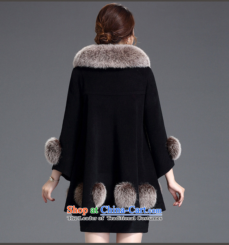 The CD is No. 2015 autumn and winter coats in new cashmere 8982 Long Hair? female Korean jacket loose really fox gross can be shirked Black XL Photo, prices, brand platters! The elections are supplied in the national character of distribution, so action, buy now enjoy more preferential! As soon as possible.