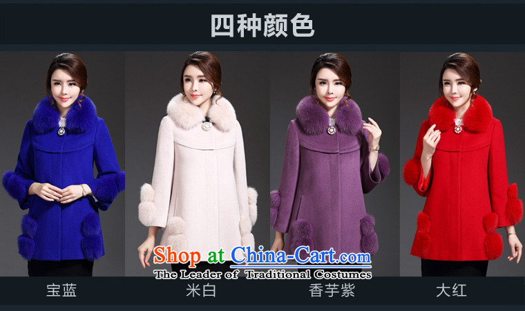 The CD is No. 2015 autumn and winter coats of new products that Korean cashmere 8977 gross? jacket liberal women in long really fox gross can be shirked Heung-line purple XL Photo, prices, brand platters! The elections are supplied in the national character of distribution, so action, buy now enjoy more preferential! As soon as possible.