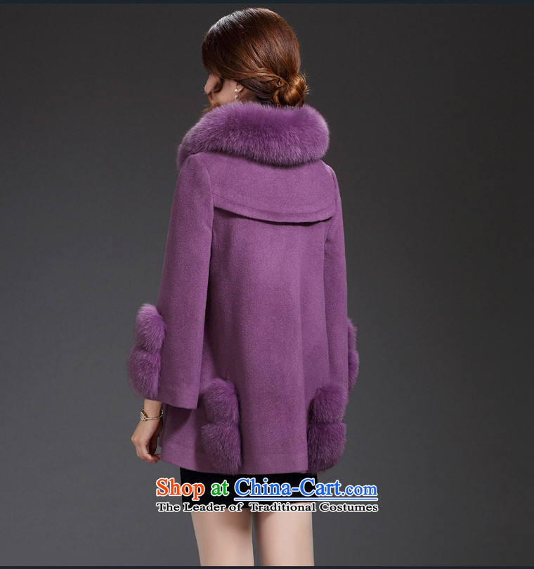 The CD is No. 2015 autumn and winter coats of new products that Korean cashmere 8977 gross? jacket liberal women in long really fox gross can be shirked Heung-line purple XL Photo, prices, brand platters! The elections are supplied in the national character of distribution, so action, buy now enjoy more preferential! As soon as possible.