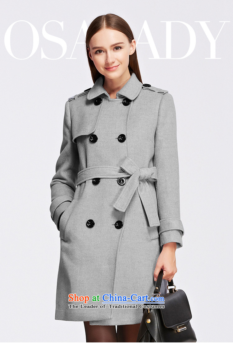The OSA EURO 2015 Winter New Windsor female England wind, double-pure color jacket SD556009? Spend gross gray M picture, prices, brand platters! The elections are supplied in the national character of distribution, so action, buy now enjoy more preferential! As soon as possible.