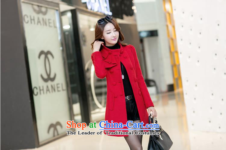 Yuk-yu Heung 2015 Fall/Winter Collections new Korean double-long-sleeved in long hair? coats female Sau San pink XL Photo, prices, brand platters! The elections are supplied in the national character of distribution, so action, buy now enjoy more preferential! As soon as possible.
