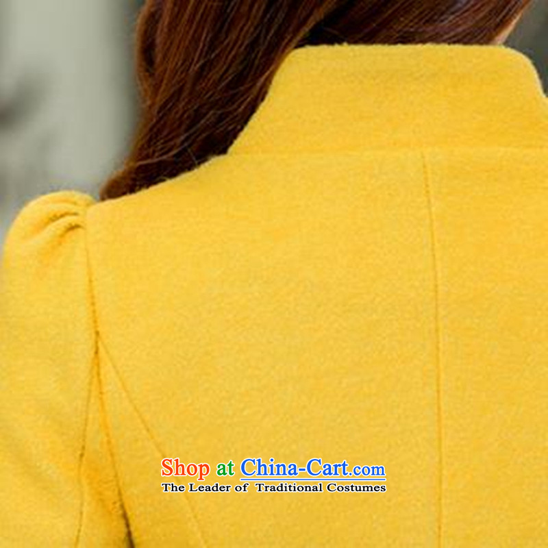 Yuk-yu Heung 2015 Fall/Winter Collections new Korean double-long-sleeved in long hair? coats female Sau San pink XL, Yuk-yu-hyang (YURUXIANG) , , , shopping on the Internet