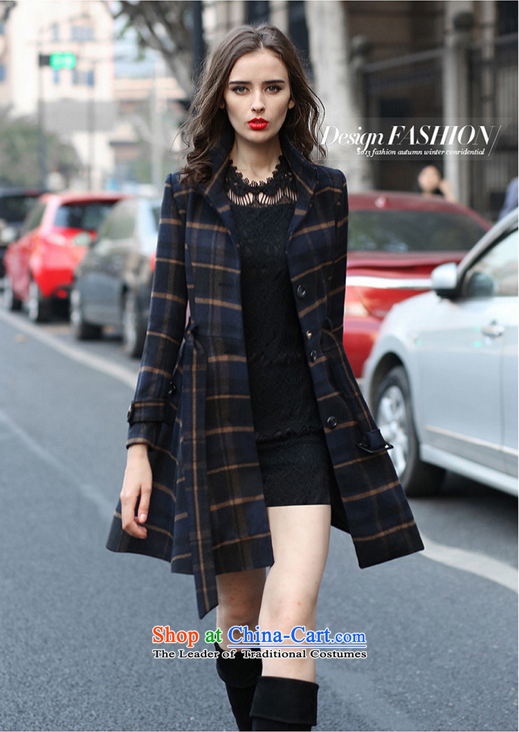 In accordance with the World Hsichih Fall/Winter Collections English style sub gross girls jacket? Long Large Sau San Foutune of skirt as a wool coat 2113 picture color. XL Photo, prices, brand platters! The elections are supplied in the national character of distribution, so action, buy now enjoy more preferential! As soon as possible.