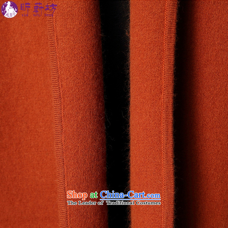 The litany of Workshop 2015 autumn and winter new female Korean Solid Color Sau San thick hair knitted jackets x8658? The red-orange M Xin Ulsan Square shopping on the Internet has been pressed.