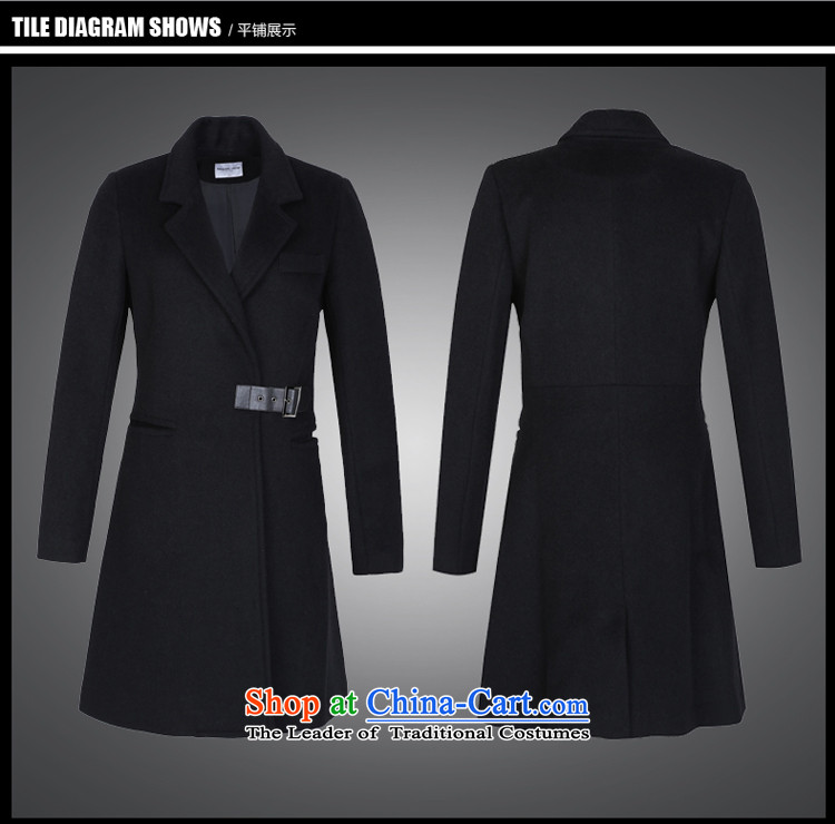 Winter classic leather deduction maxch2015 suit in the trendy Sau San long coats of $22672 black jacket? L picture, prices, brand platters! The elections are supplied in the national character of distribution, so action, buy now enjoy more preferential! As soon as possible.
